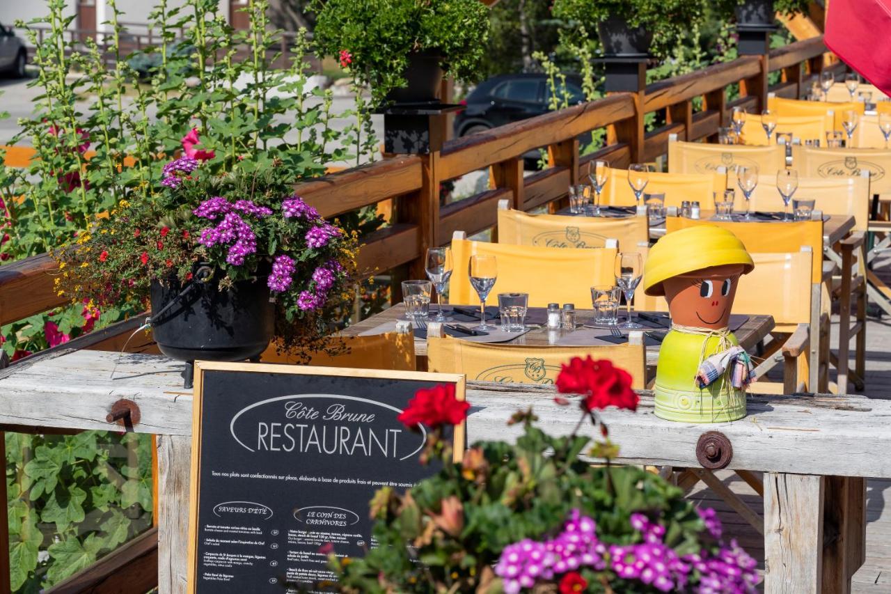 Hotel Cote Brune Les Deux Alpes Buitenkant foto