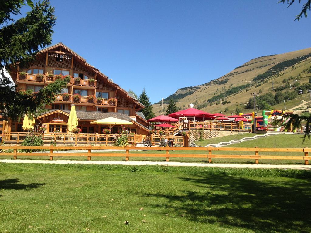 Hotel Cote Brune Les Deux Alpes Buitenkant foto