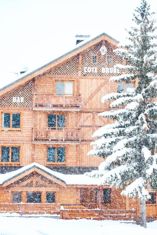 Hotel Cote Brune Les Deux Alpes Buitenkant foto