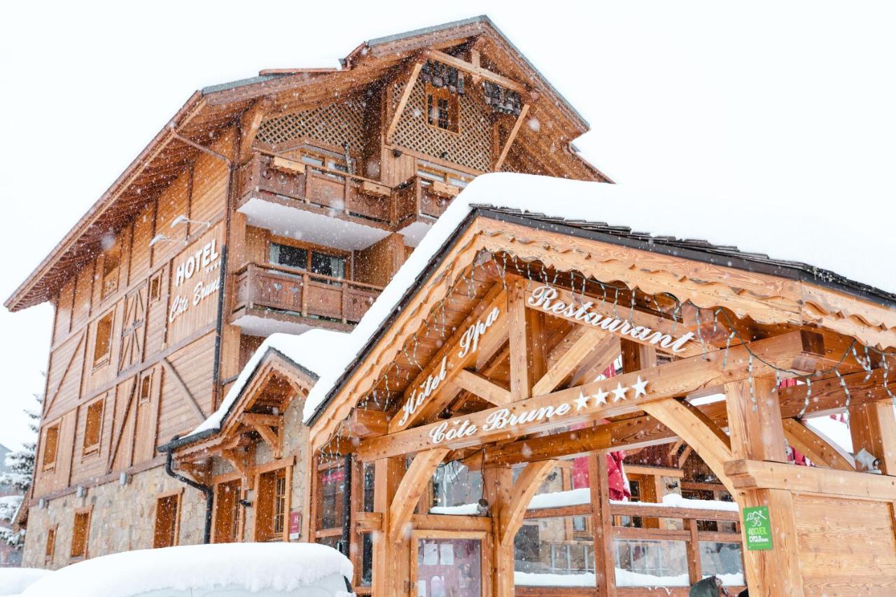 Hotel Cote Brune Les Deux Alpes Buitenkant foto